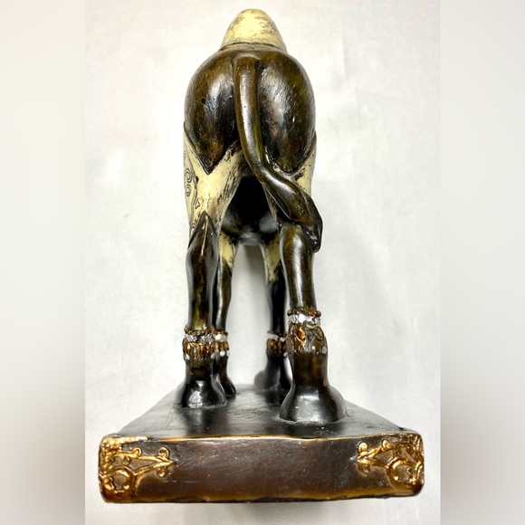 DECORATED CAMEL FIGURINE Statue Sculpture Home Decor Model Artware Room Ornament - Picture 7 of 11